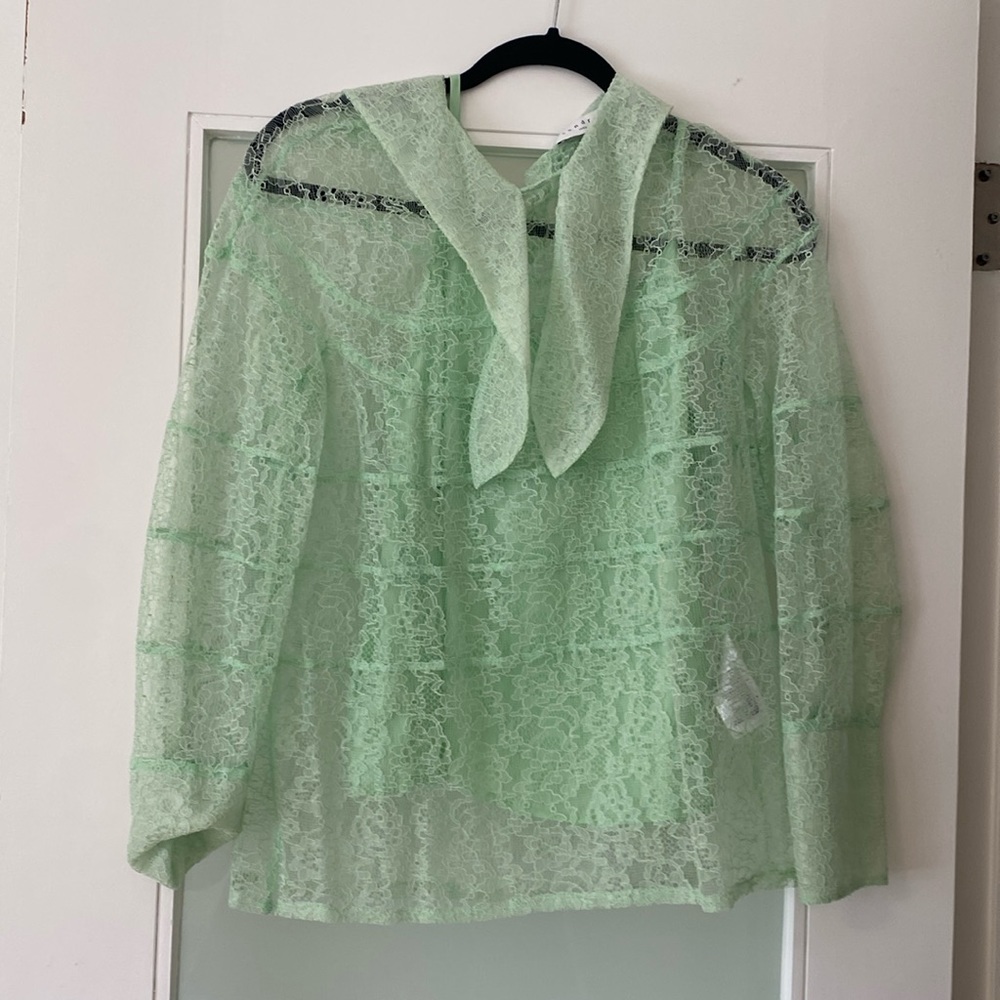 Sandro Lace Layered top